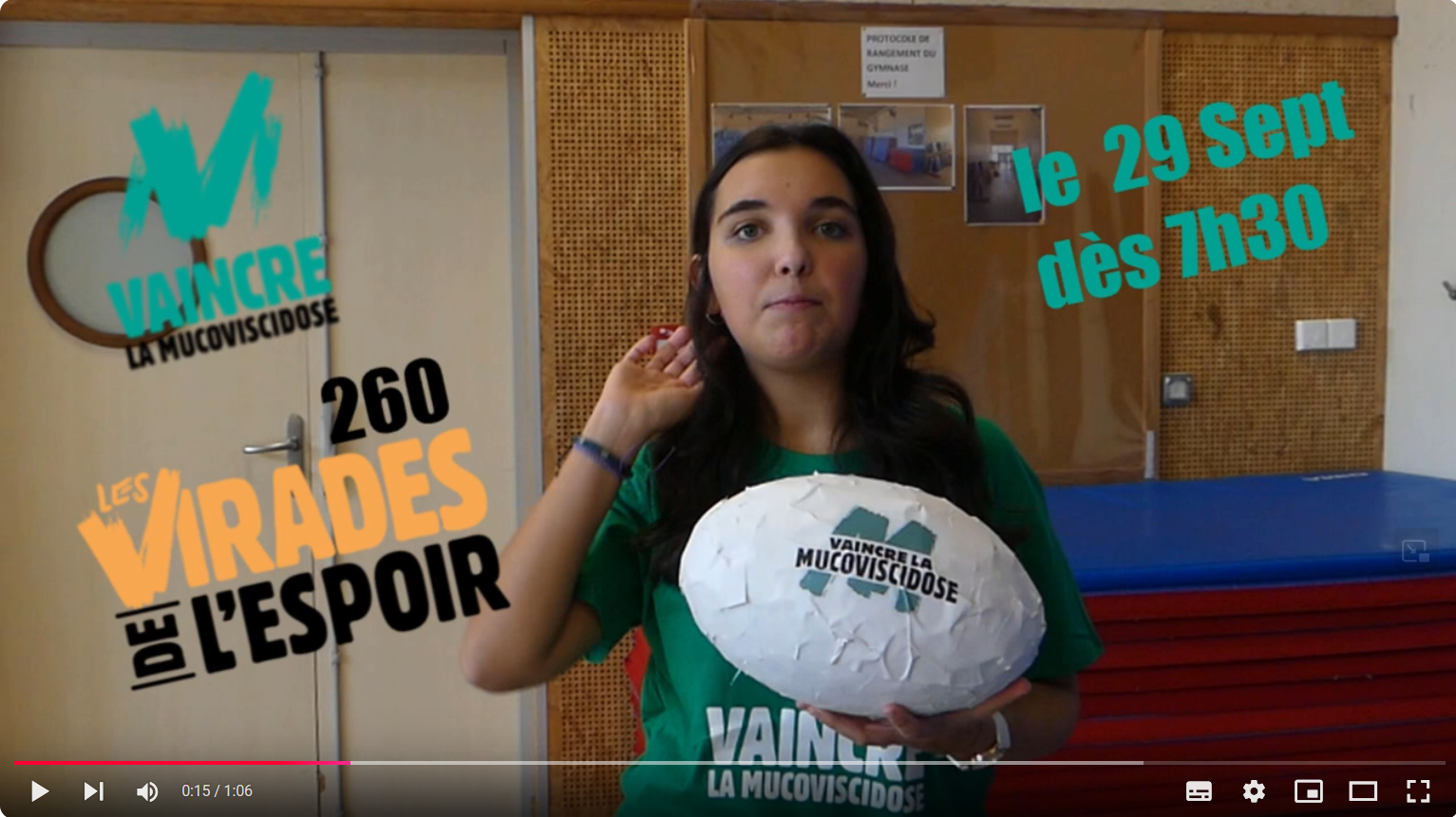 Video Virade 2024 Collegiennes